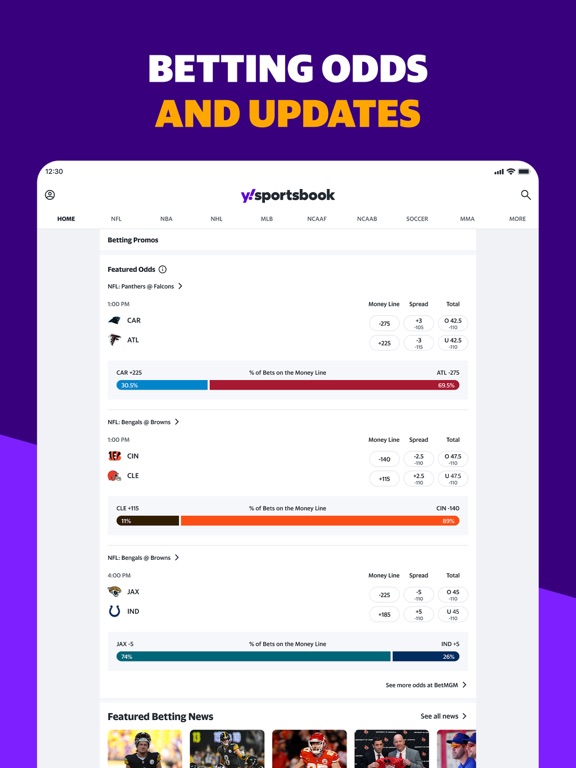 Yahoo Sports: Scores & News screenshot
