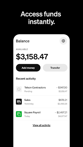 Square Point of Sale: Payment screenshot