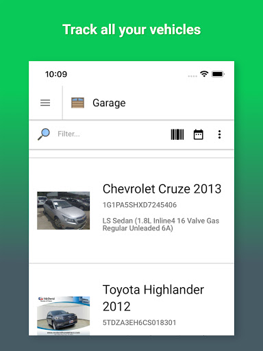 VIN Check Report for Used Cars screenshot