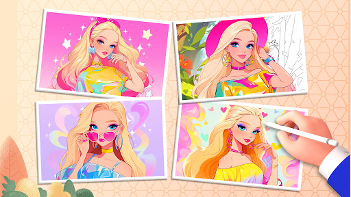 Doll Color: Princess Coloring screenshot