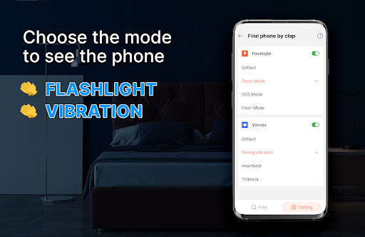 Clap to Find My Phone, Whistle screenshot
