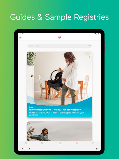 Babylist Baby Registry screenshot