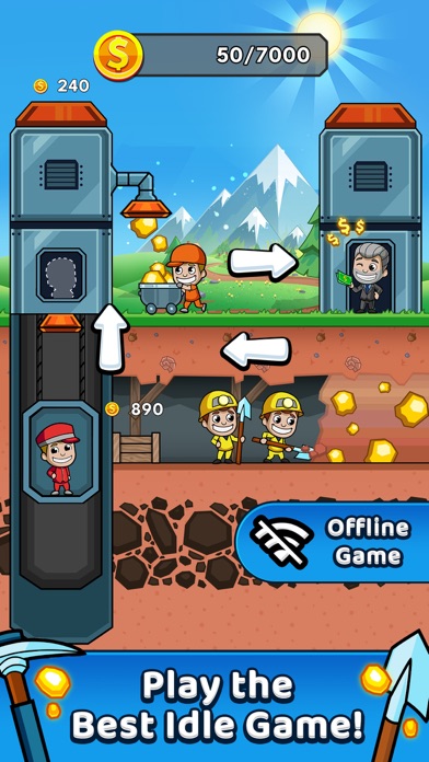 Idle Miner Tycoon: Gold & Cash screenshot