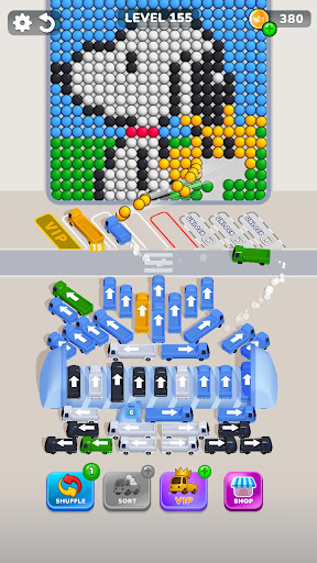 Bubble Bus: Parking Jam Puzzle screenshot