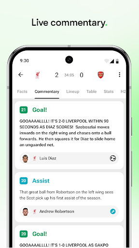 FotMob - Soccer Live Scores screenshot
