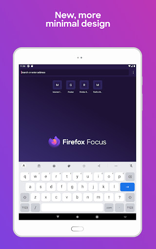 Firefox Focus: No Fuss Browser screenshot