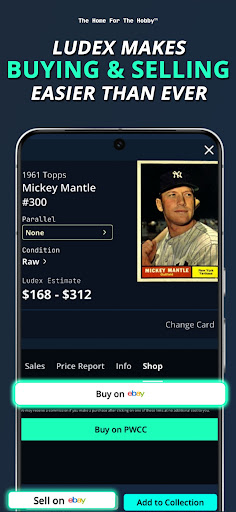 LUDEX Sports Card Scanner +TCG screenshot