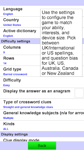 Crossword Unlimited screenshot