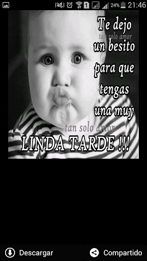 Buenos días tardes y noches screenshot