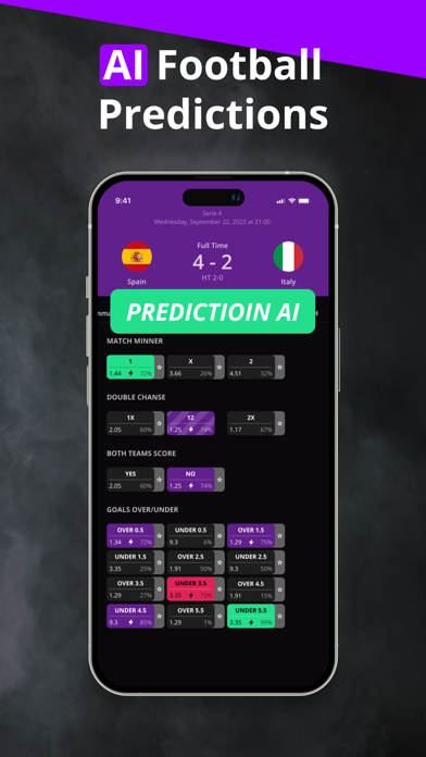 180Score Football Predictions screenshot