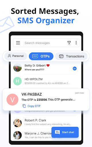 Messages: SMS Messaging screenshot