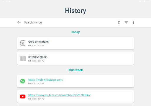 QR Code & Barcode Scanner screenshot
