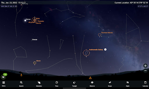 SkySafari 7 Plus screenshot