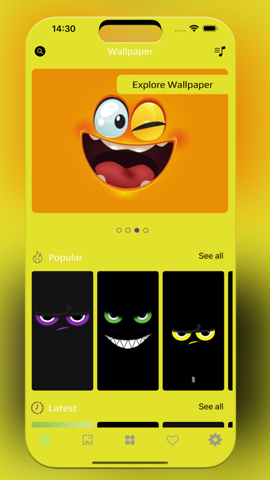 Silly Smiles Live Wallpapers screenshot