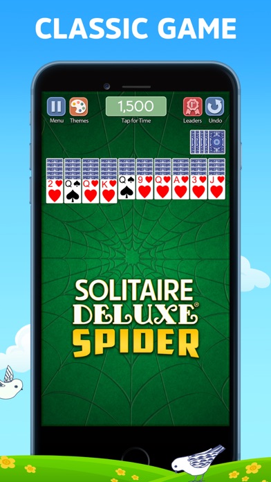 Spider Solitaire Deluxe® 2 screenshot