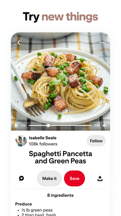 Pinterest screenshot