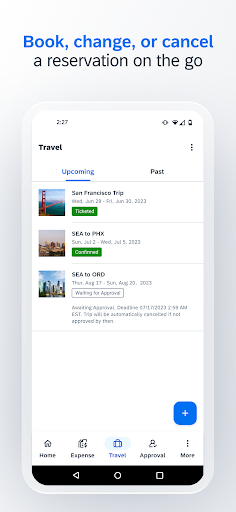 SAP Concur screenshot