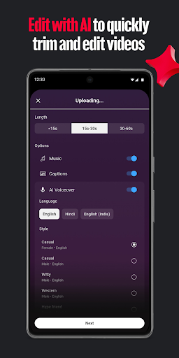 YouTube Create screenshot