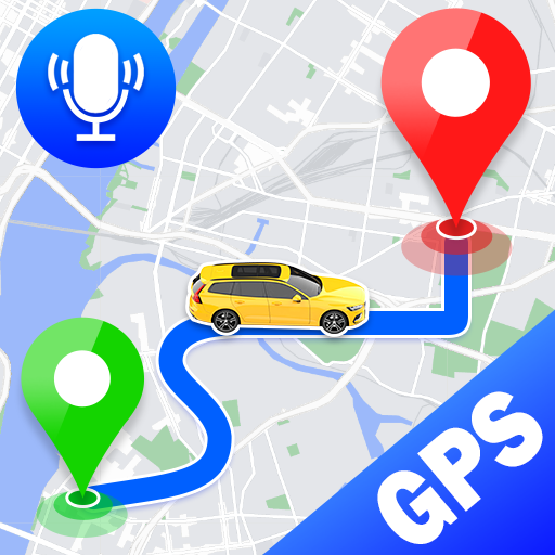 GPS Voice Navigation: Live Map