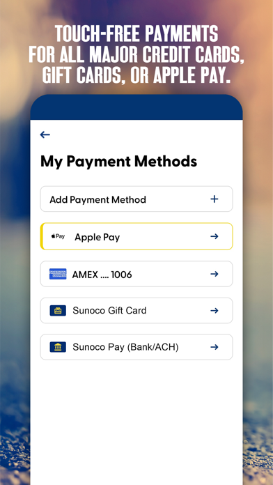 Sunoco: Pay fast & save screenshot