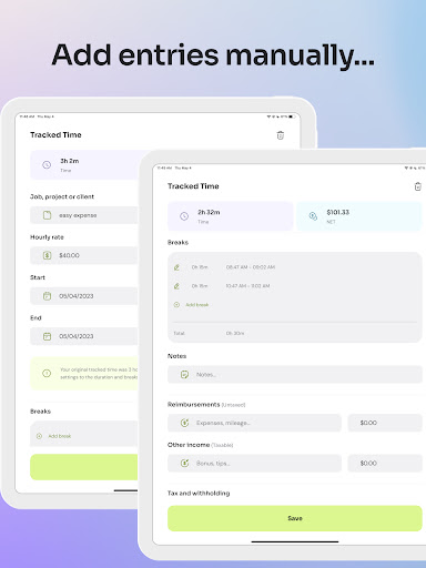 Time Clock: Easy Tracker screenshot