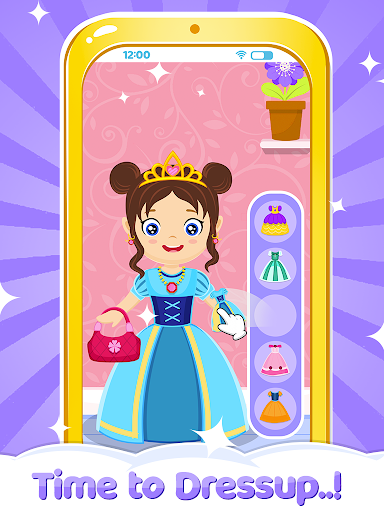 princess phone game screenshot