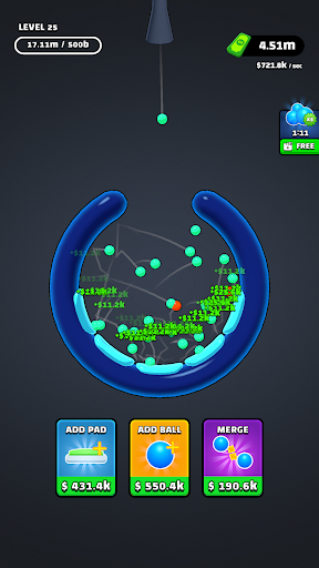 Balls Bounce - Merge & Bounce screenshot