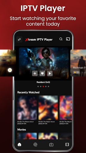 Xtream IPTV Player screenshot