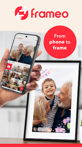 Frameo: Share to photo frames screenshot