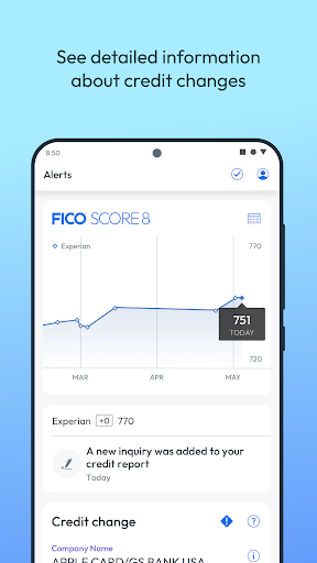 myFICO: FICO Credit Check screenshot
