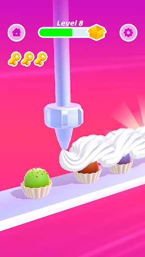 Perfect Cream: Cake Games screenshot