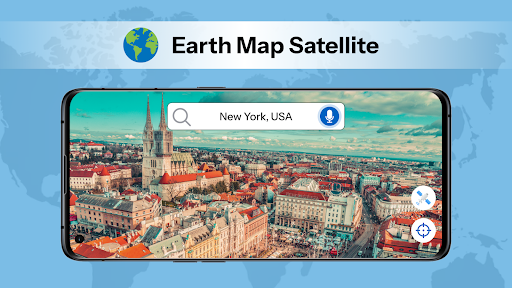 Earth Map Satellite Live View screenshot
