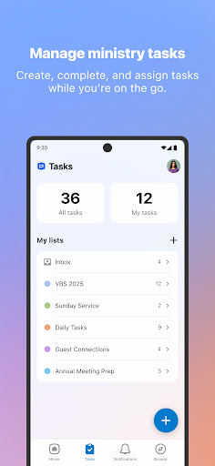 Planning Center screenshot