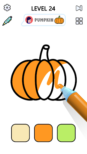 Satisfying Coloring screenshot