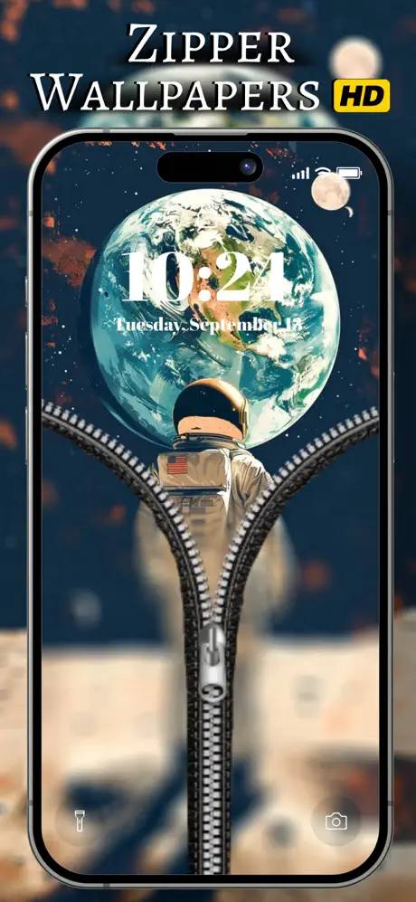 Zipper Lock Screen Wallpapers screenshot