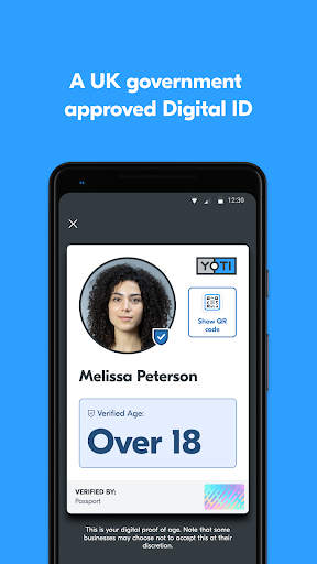 Yoti - your digital identity screenshot