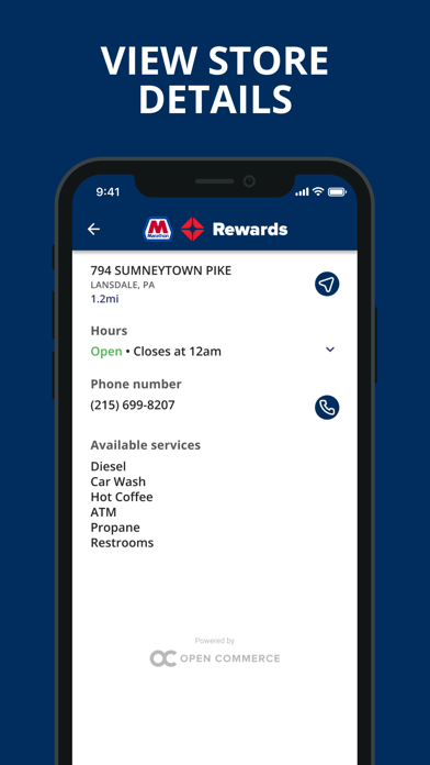 Marathon ARCO Rewards screenshot