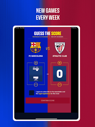 FC Barcelona Official App screenshot