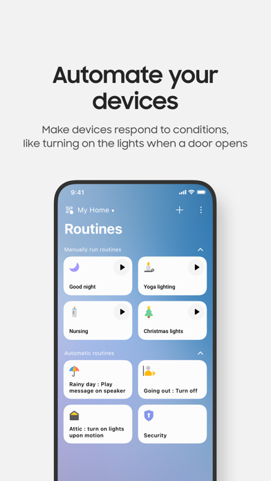 SmartThings screenshot