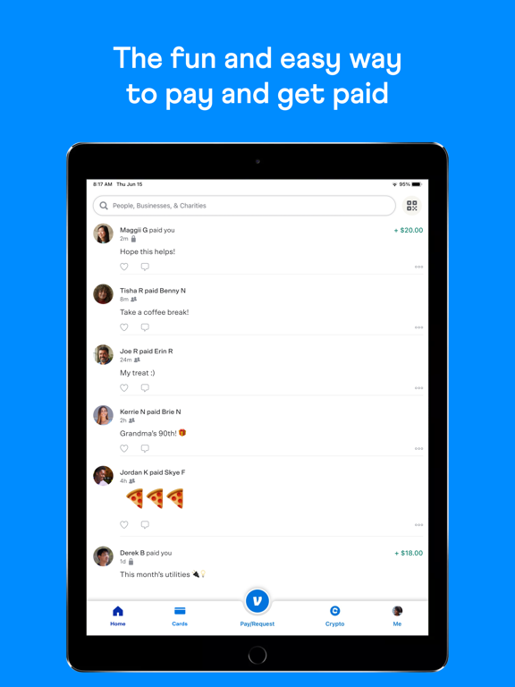 Venmo screenshot