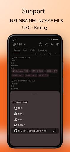 Darato Live NFL NBA NHL NCAA screenshot