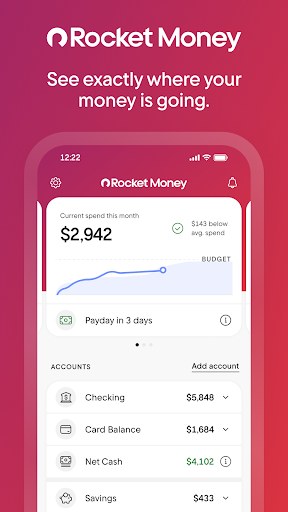 Rocket Money - Bills & Budgets screenshot