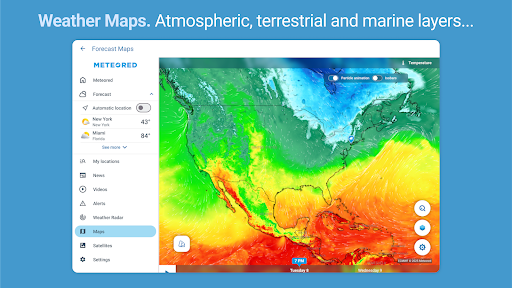 Weather Radar - Meteored News screenshot