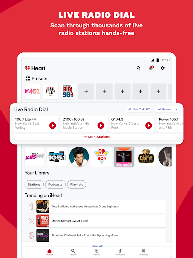 iHeart: Music, Radio, Podcasts screenshot