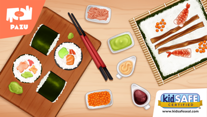 Sushi Maker Kids Cooking Games screenshot