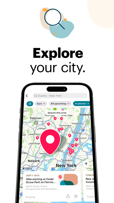 Meetup: Social Events & Groups screenshot