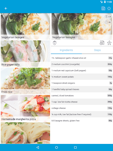 Monash University FODMAP diet screenshot