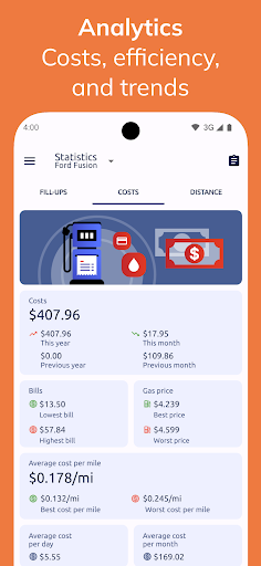 Fuelio: gas log & gas prices screenshot