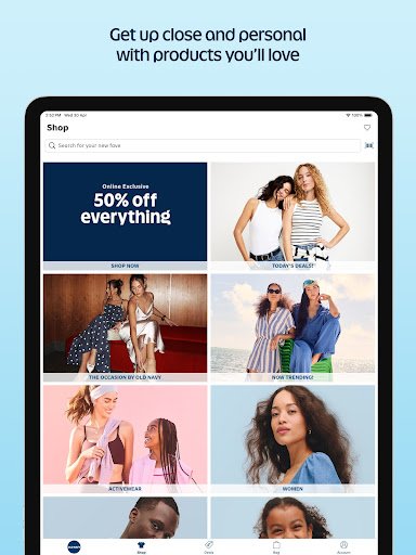 Old Navy: Fashion at a Value! screenshot