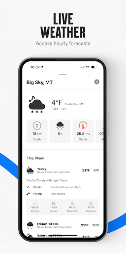 onX Backcountry Trail Maps GPS screenshot